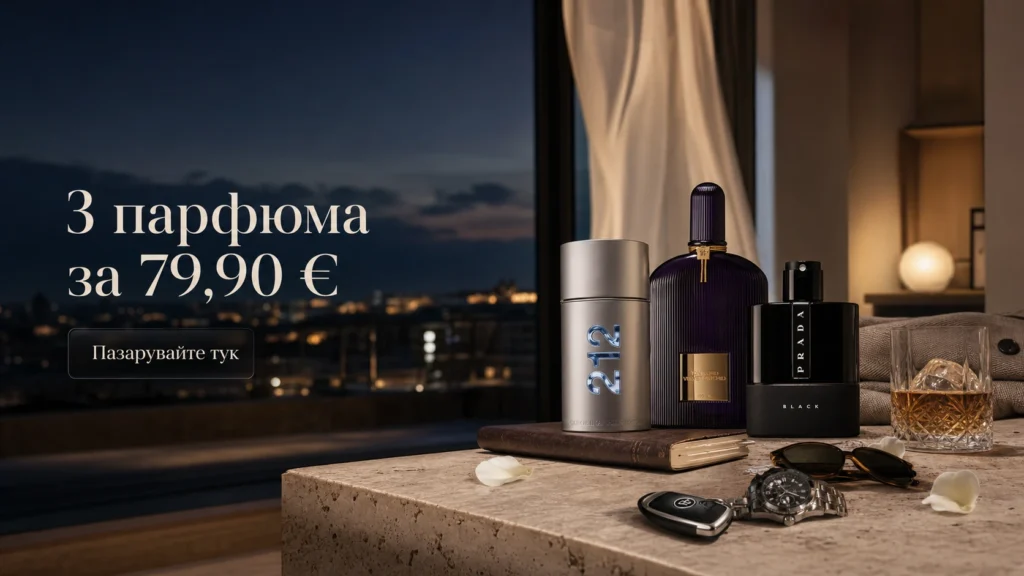 AromeNoir специална промоция комплект 3 парфюма за 79,90 евро